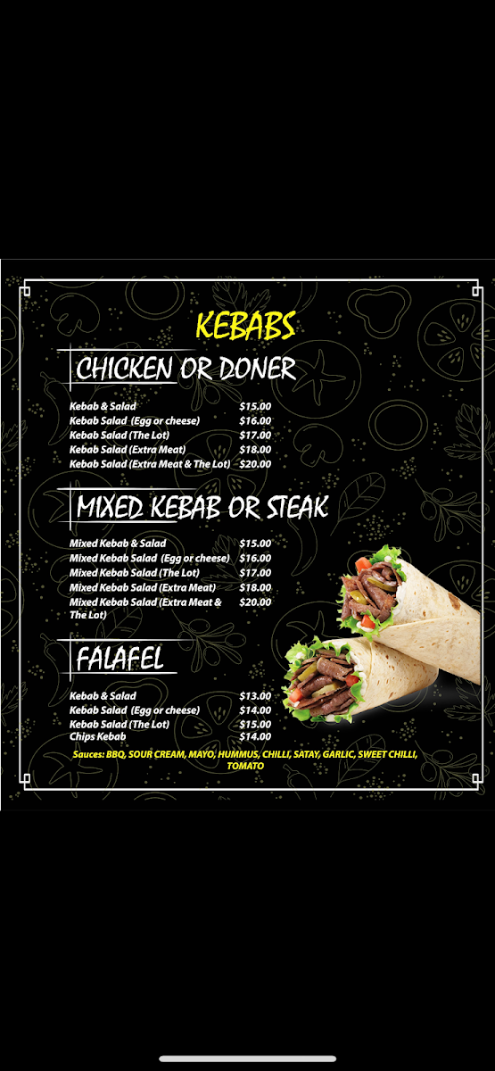 Menu Aveley Pizza And Kebab House-3